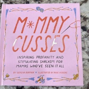 Mummy cusses cute decor book for mommies gift